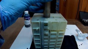 Epson T8651 картридж, заправка. Инструкция..