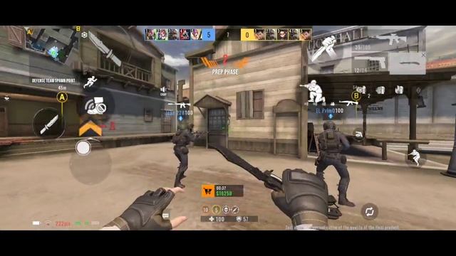 Alpha Ace Defuse Mode Gameplay #4 - CSGO Mobile Android/IOS - Online FPS Android Gameplay смотреть онлайн