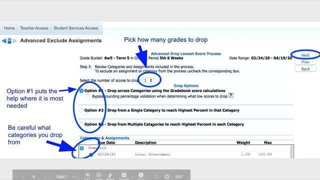 Dropping Low Grades смотреть онлайн