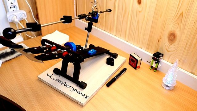 Заточка ножа Buck 088. Сталь S30V. смотреть онлайн