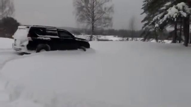 Land Cruiser Prado тоже снег гребёт 4Х4 смотреть онлайн