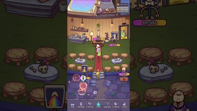Idle Ghost Hotel gameplay #3 смотреть онлайн