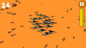 СОБЕРИ СТАЮ РАПТОРОВ И СОЖРИ ВСЕХ - Игра RAPTOR PACK. Андроид игры