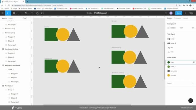 Figma c нуля ➤ Начало работы с Figma для веб-дизайнера. Обзор функций и инструментов.