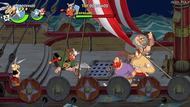 Asterix & Obelix: Slap them All! - All Bosses + Ending смотреть онлайн