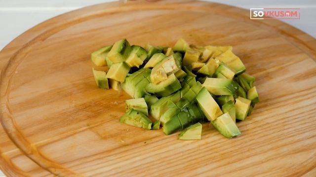 Салат с мидиями и авокадо - Рецепты от Со Вкусом