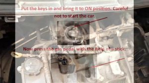 Toyota Belta Throttle Body Cleaning (DIY)