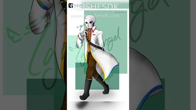 •Undertale AU A.I Ink Sans Edit•