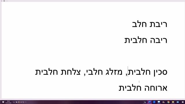 1618. Чем отличаются на иврите: шоколад-халав и шоколад халави, кцицат-басар и кцица басарит смотреть онлайн