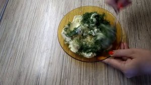 Суперусилитель вкуса! Cливочное масло с чесноком и зеленью.