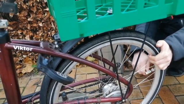 Датские "надувалки" для колес велосипеда смотреть онлайн