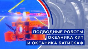 Подводные роботы «Океаника Кит» и «Океаника Батискаф»