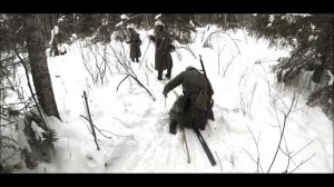 Полигон луч. "Снежные тропы" Военно-Исторический лыжный поход