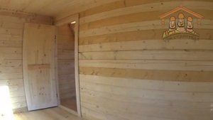 Дачный дом из бруса 4х6 метров от "Три Строителя" | Видео обзор