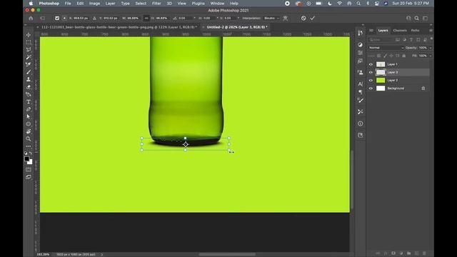 How to create bottle shadow in photoshop | photoshop tutorial | shadow смотреть онлайн