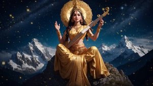 Saraswati's Sitar Symphony: Relaxing Music for Concentration and Focus
