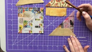 Печворк.Лоскутный блок «Арканзасец путешественник»