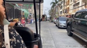 ТАЙЛАНД , ПАТТАЯ , Джомтьен ,Едем менять деньги перевод рубля на батт , 31.01.24 г