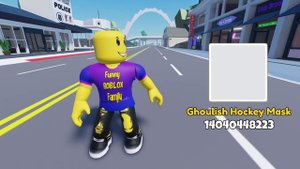 Scary Hockey Masks in Roblox: ID Codes & How to Make a Jason Voorhees Outfit