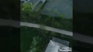 Вид с квадрокоптера на село Микрах . Дагестан