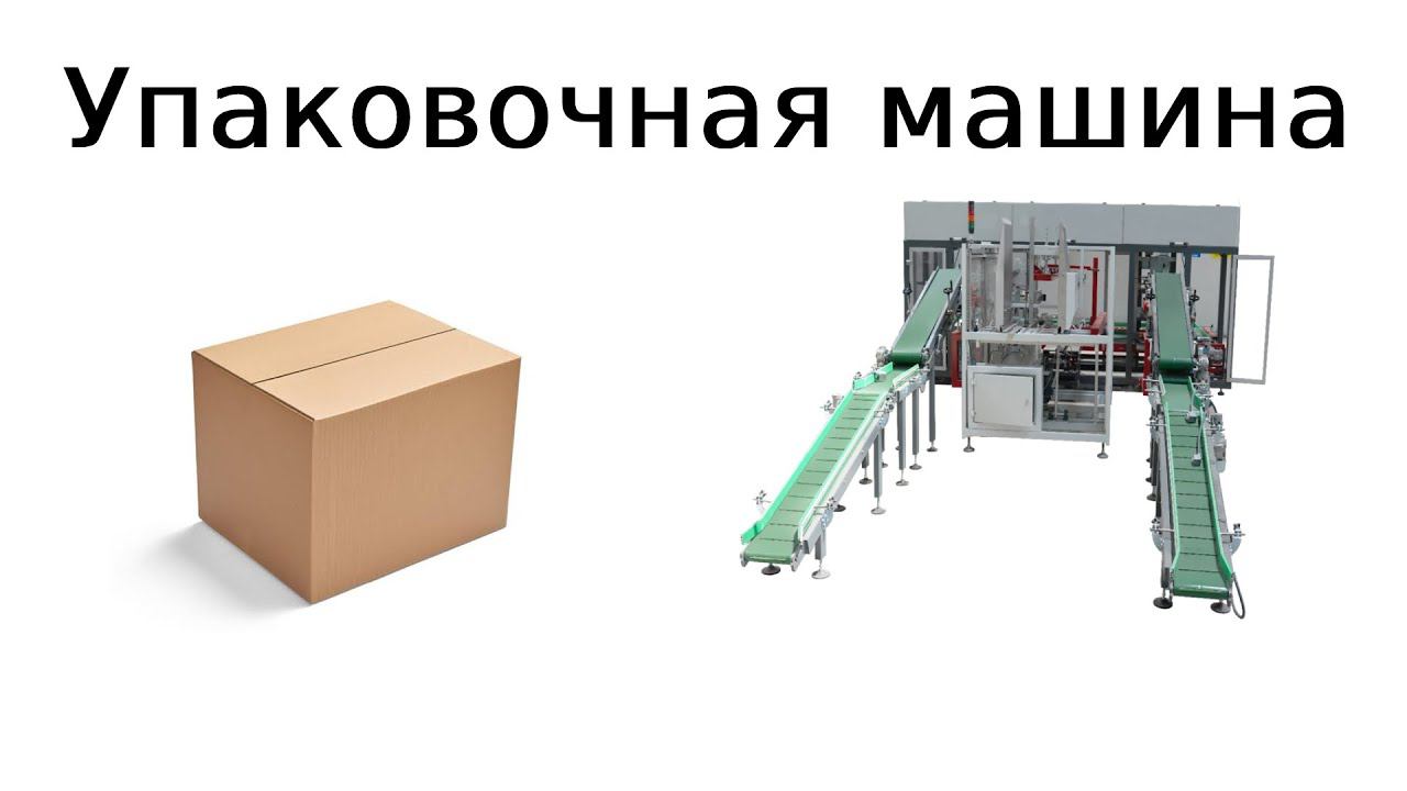 Упаковочная машина в картонную коробку | фасовки и упаковка|