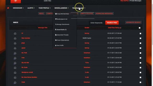 MyBB Premium Gaming Theme - Dark Fire смотреть онлайн