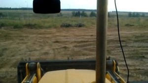 Забивание столбов для забора