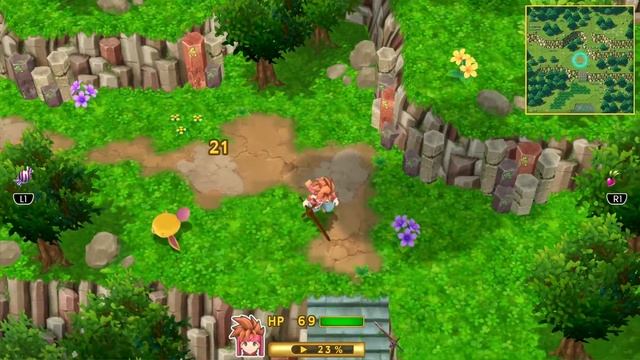 Secret of Mana Remake - Gameplay Walkthrough Part 1 - Prologue (Full Game) PS4 PRO смотреть онлайн