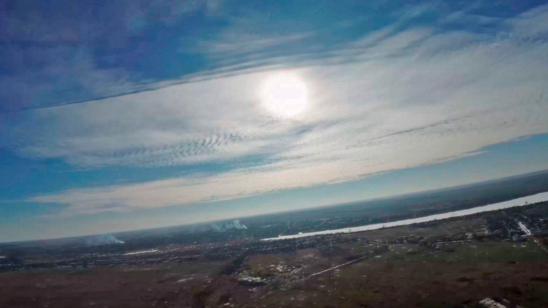 марьинка с квадрокоптера