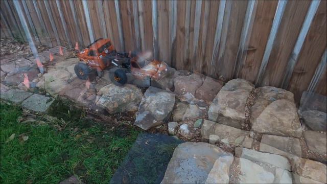 Backyard Crawler Course WIP 7 #redcat #rccrawler #crawlercourse #hobbywingfusion #dsmoffroad #rc