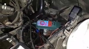 Установка электро катла подогрева в Toyota Corona двс 3sfe