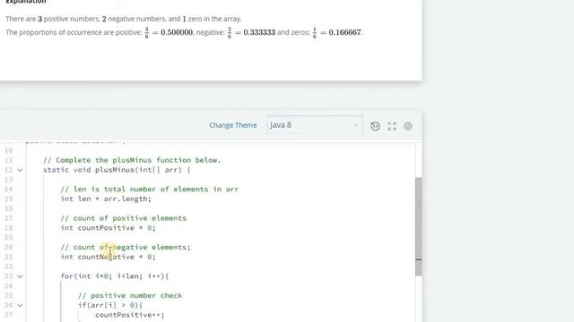 Plus Minus HackerRank Solution in Java | Hackerrank Warmup Solutions | plus minus