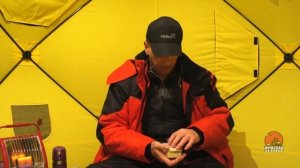 Зимняя ловля карася ночью на фосфорные мормышки