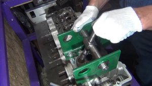 Универсальный цанговый упор для выпрессовки седел клапанов