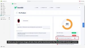 How To Add An Image Alt Text For Shopify Products With StoreSEO?