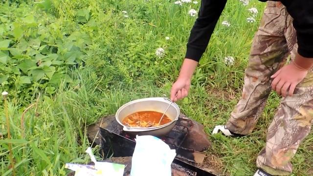 Плов из дикого лося на костре в казане! Рецепт от Семь Перцев!