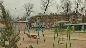 Меняющийся Душанбе. Часть 12. По улице Гуломова (Федина).15, 13, 11 микрорайоны. Декабрь 2017