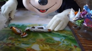Распаковка. Unboxing. Конфета. Candy. Батончик. Конфэшн. Эскимо.  [ Микки Сладкоежка ]