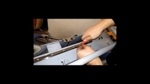 Монтаж салазки и подшипников станка SHARPMASTER