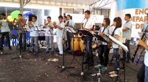 Banda Juvenil del Conservatorio Pedro Morales Pino de Cartago, interpretando "Ligia", o