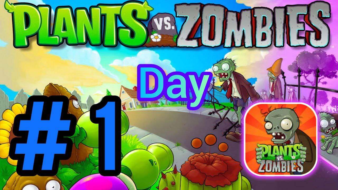 PLANTS vs ZOMBIES | DAY BATTLE