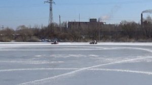 Мотогонки на льду    Уссурийск - тренировка 8.12.2019