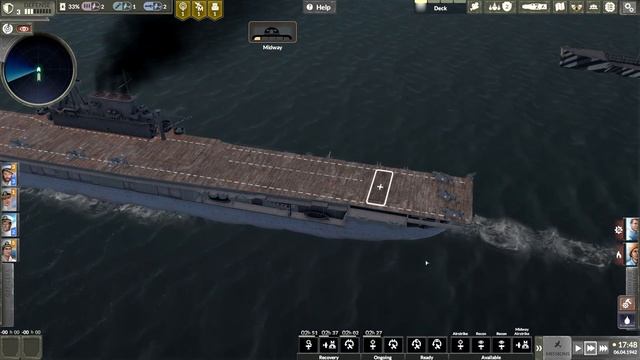 Battle for Midway Ep 8 Campaign: Aircraft Carrier Survival Full Game смотреть онлайн