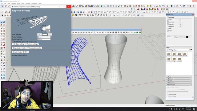 How to Make Structure by Using Plugin 1001 bit tool Pro in Sketchup 2021 смотреть онлайн