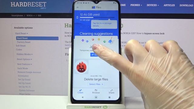 How to Clean Storage on Nokia G20  Free Up Space