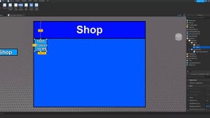 урок как сделать SHOP GUI и Товары roblox studio