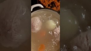 Суп-бульон из филе индейки .
