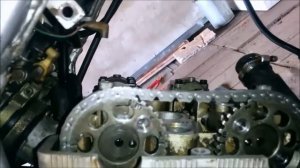 Yamaha TDM 850 1 выставляем зажигание