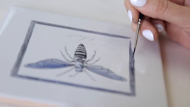 Мастер-класс по росписи плитки смотреть онлайн