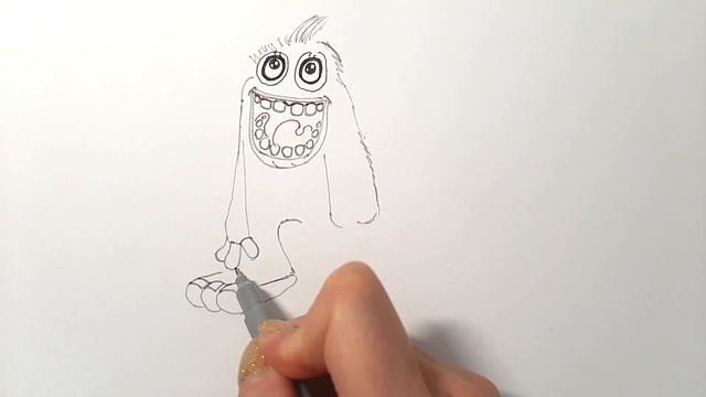 Рисуем My Singing Monsters / Рисуем Мамунта / Мои поющие монстры